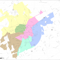 District Map 1 - 6 (2023 Election)