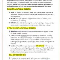 Natural Gas Safety and Public Awareness